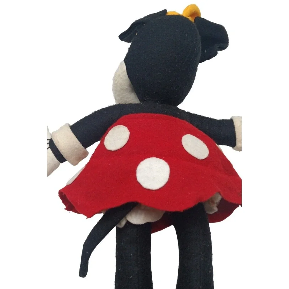 Vintage Walt Disney, Minnie Mouse Plush, Stuffed, 24
